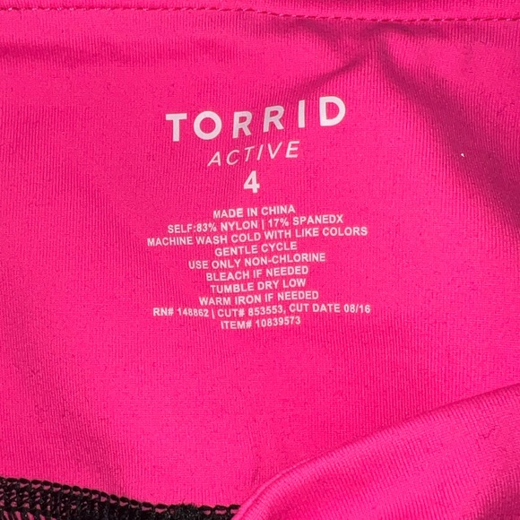 NWT Torrid active leggings - Picture 4 of 5
